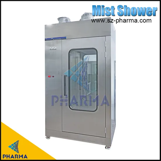 Hot Sale Clean Room Mist Shower Stainless Steel Mist Shower Room for Export